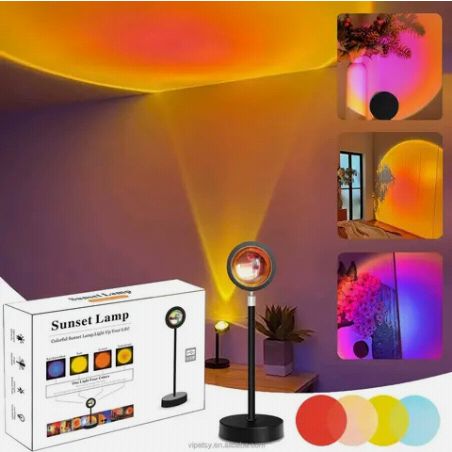 Lampe de Projection à Effet Couché de Soleil